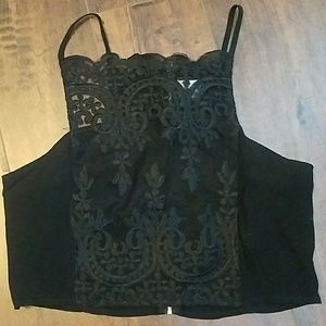 Lace blouse vintage vibes !